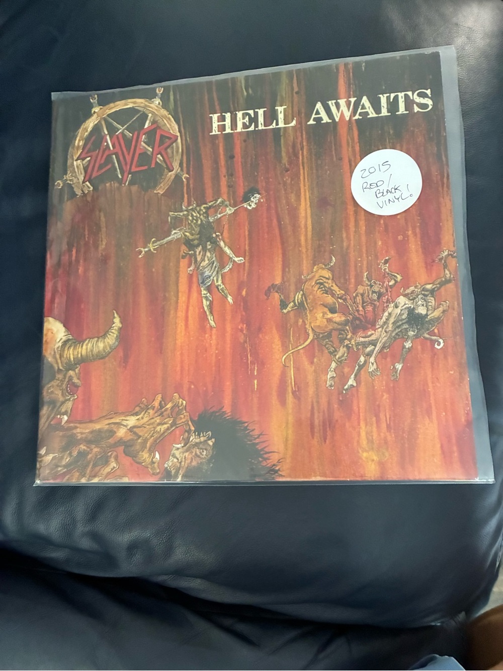 Slayer 'Hell Awaits' Colored Vinyl LP - Translucent Red